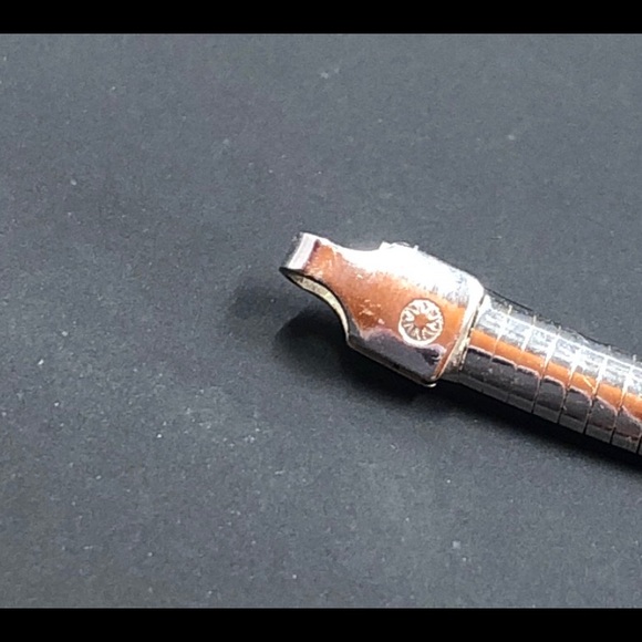 10k Gold Italy 3mm Omega chain Necklace - Picture 10 of 17